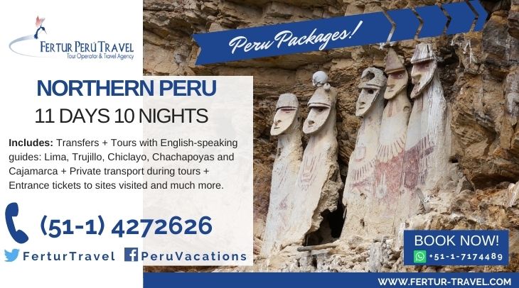 Northern Peru Itinerary 11 Days: History & Archaeology Tours